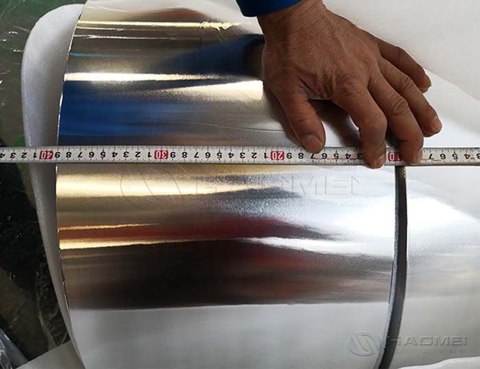 Rollo de aluminio para cocina