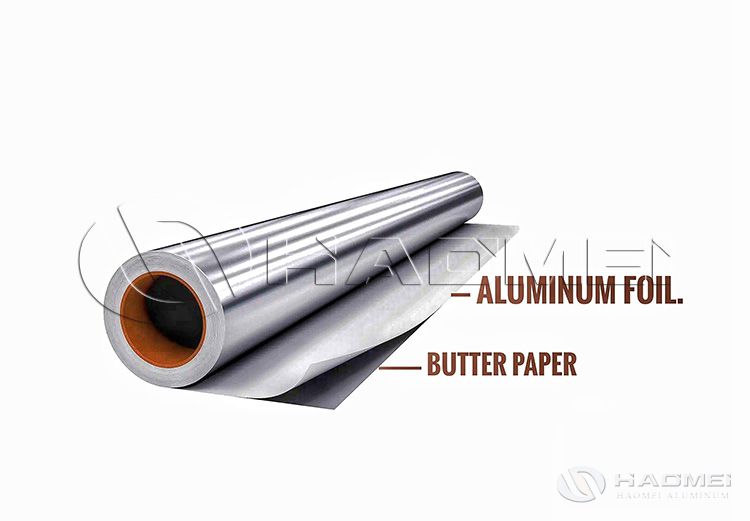 ¿Cuál es la materia prima del papel de aluminio para envasar mantequilla?