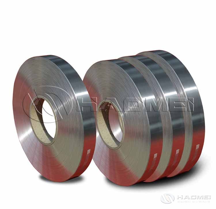 Tiras de aluminio para transformadores