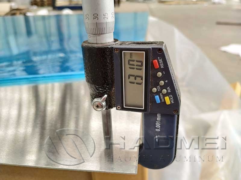 Placa De Aluminio 1 8