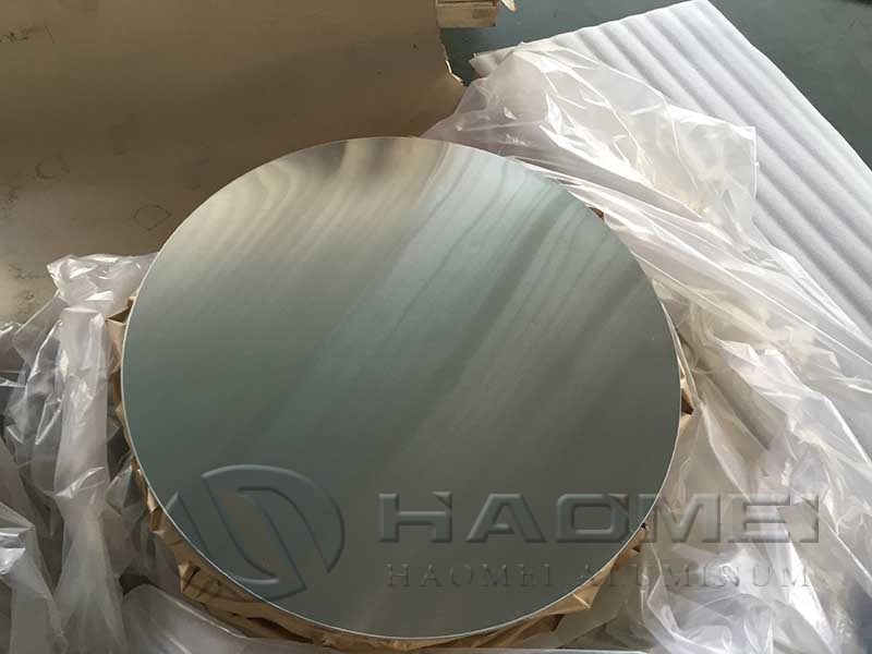 large round aluminum sheet