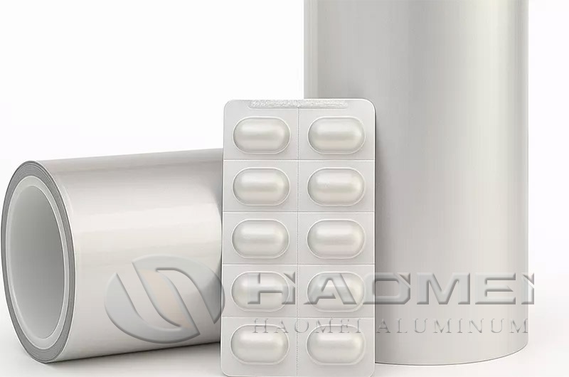 Papel de aluminio para bl&iacute;ster