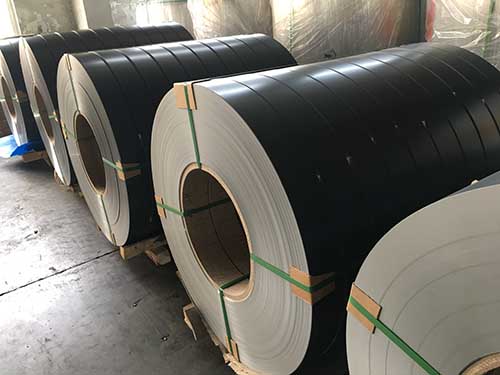 bobina de aluminio negra para acabados exteriores
