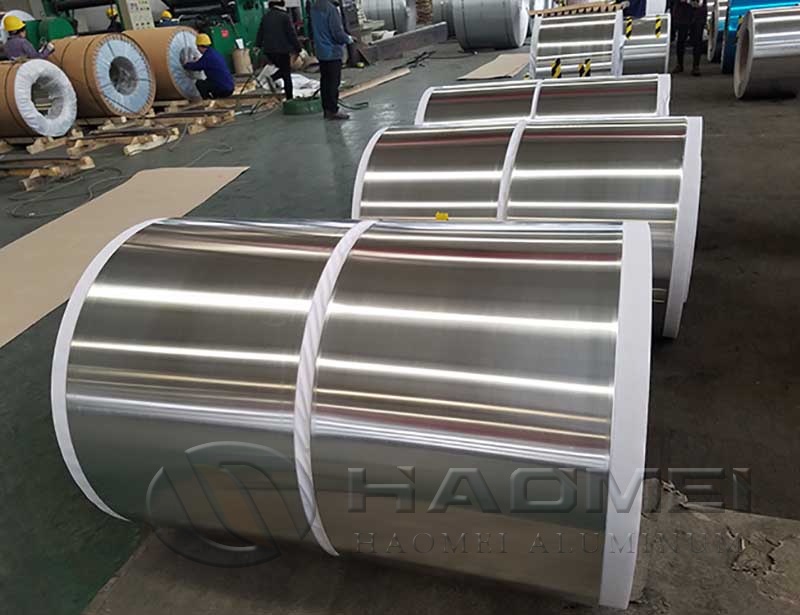 Fleje de aluminio para bobinado de transformadores